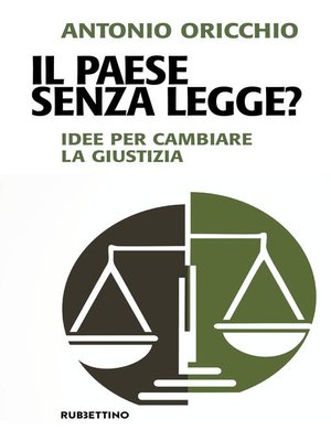 cover image of Il Paese senza Legge?
